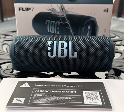JBL Flip 7 Wireless Bluetooth Lautsprecher 16h Spielzeit IP68 Wasserdicht Blau Orignal