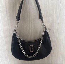 MARCJACOBS THE CURVE SHOULDER BAG BLACK