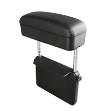 Car Armrest Storage Box, Universal Car Armrest Support Elbow Black