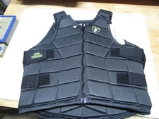 NEW Tipperary Competitor II Equestrian Vest Black Micro Mesh - 1038 SIZE SMALL