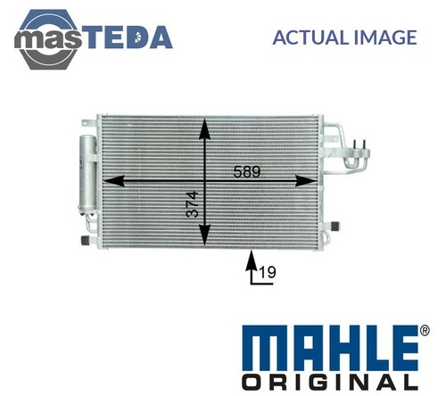 Condenseur, climatisation MAHLE AC 634 000S : Condenseur de clim pas