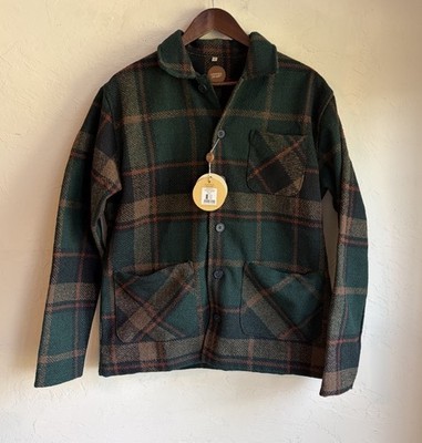 Common People Harry Shacket S NWT Plaid Chore Coat Heritage Cabin Jacket UK