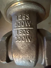 New Apollo 30-209-01 Model 107T 21/2" Rising Stem Gate Valve Bronze Body