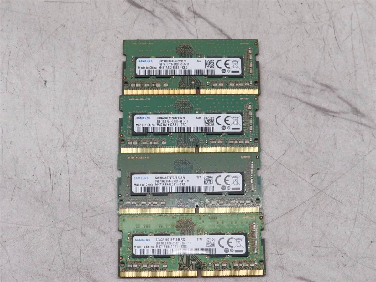 Samsung PC4-19200 (DDR4-2400) Bus Speed Computer RAM 32 GB Total