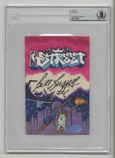 Bill Russell Original Art Sketch Card NBA Street Celtics Signed Auto 1/1 BAS