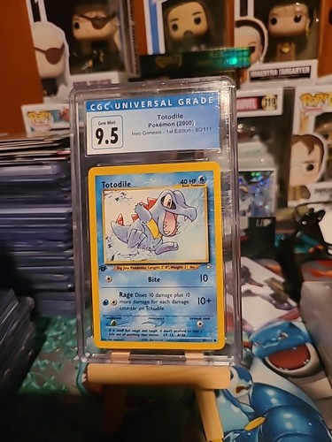 Totodile (1st Edition) graded CGC 10 for sale on eBay