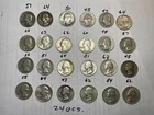 Silver Quarters Mixed Lot of 24 ($6 face) *Circulated* 90%
