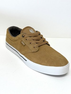 Etnies Jameson 2 Men s Sneakers Size 9 New OG Year 2013 Tan White Ref3736