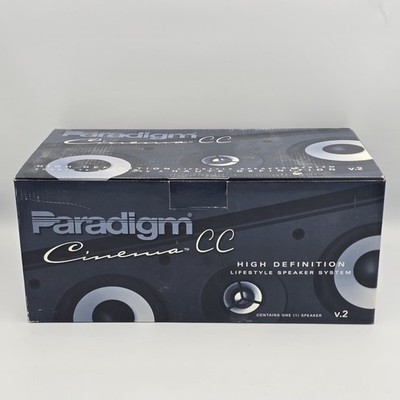 Paradigm Cinema CC v.2 Center Channel Speaker   New Open Box