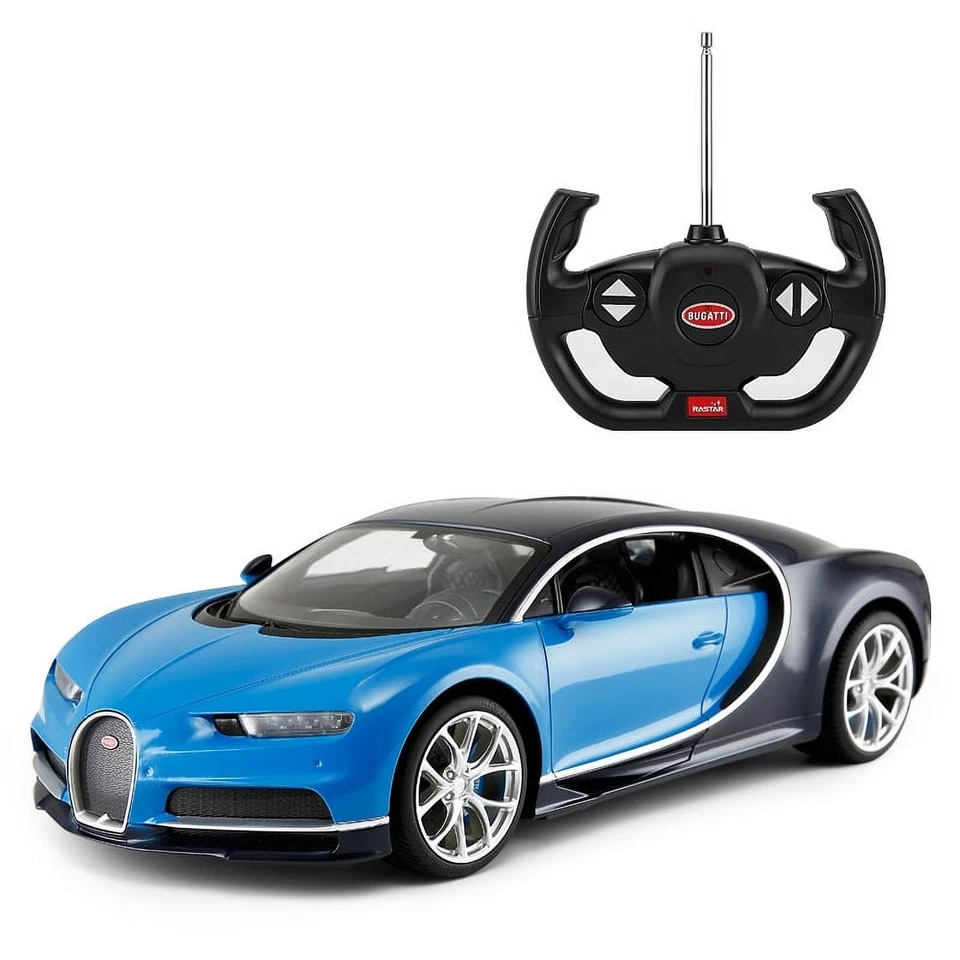 1:14 RC Bugatti Chiron Blue by RASTAR - Image 2 of 4