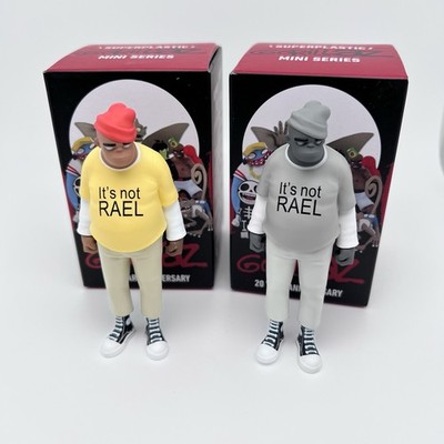 Gorillaz x Superplastic Mini Series Vinyl Figure Russel Saturnz Barz Color & B/W