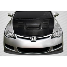 Carbon Creations Supremo Carbon Fiber Hood For Civic Honda 06-11 Edpart114055