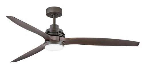 60" Hinkley Artiste Matte Bronze LED Wet-Rated Smart Ceiling Fan - Picture 3 of 10