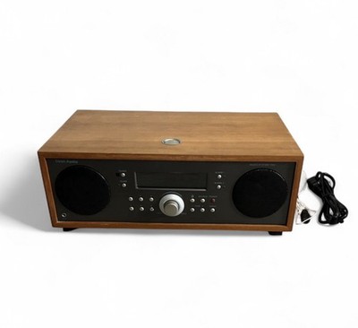 Tivoli Audio Music System Two Bluetooth AM/FM Radio Wood/Gray - Tested & Working