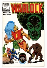 Warlock (2nd Series) #1 VF+ 8.5 1982  Jim Starlin Cover
