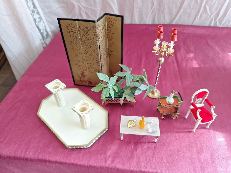 Ideal Petite Princess Doll House Furniture Group Lot - Image 2 of 4