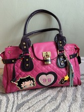 Rare Paul’s Boutique Betty Boop Limited Edition Polly Padlock Bag Leopard Print