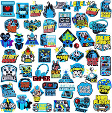 48 Pcs Game Iron on Patches for Boys