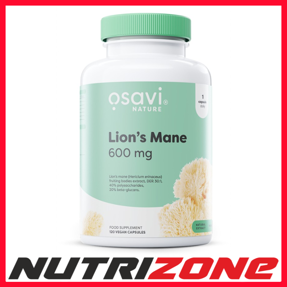 Osavi Lion's Mane 600mg - 120 vegan caps