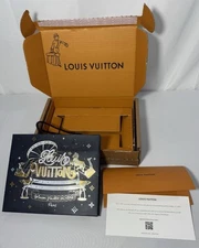 Louis Vuitton 2024 Holiday Empty Gift Bag Tote With Paperwork Limited Edition