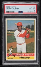 1976 Topps George Foster #179 PSA 8