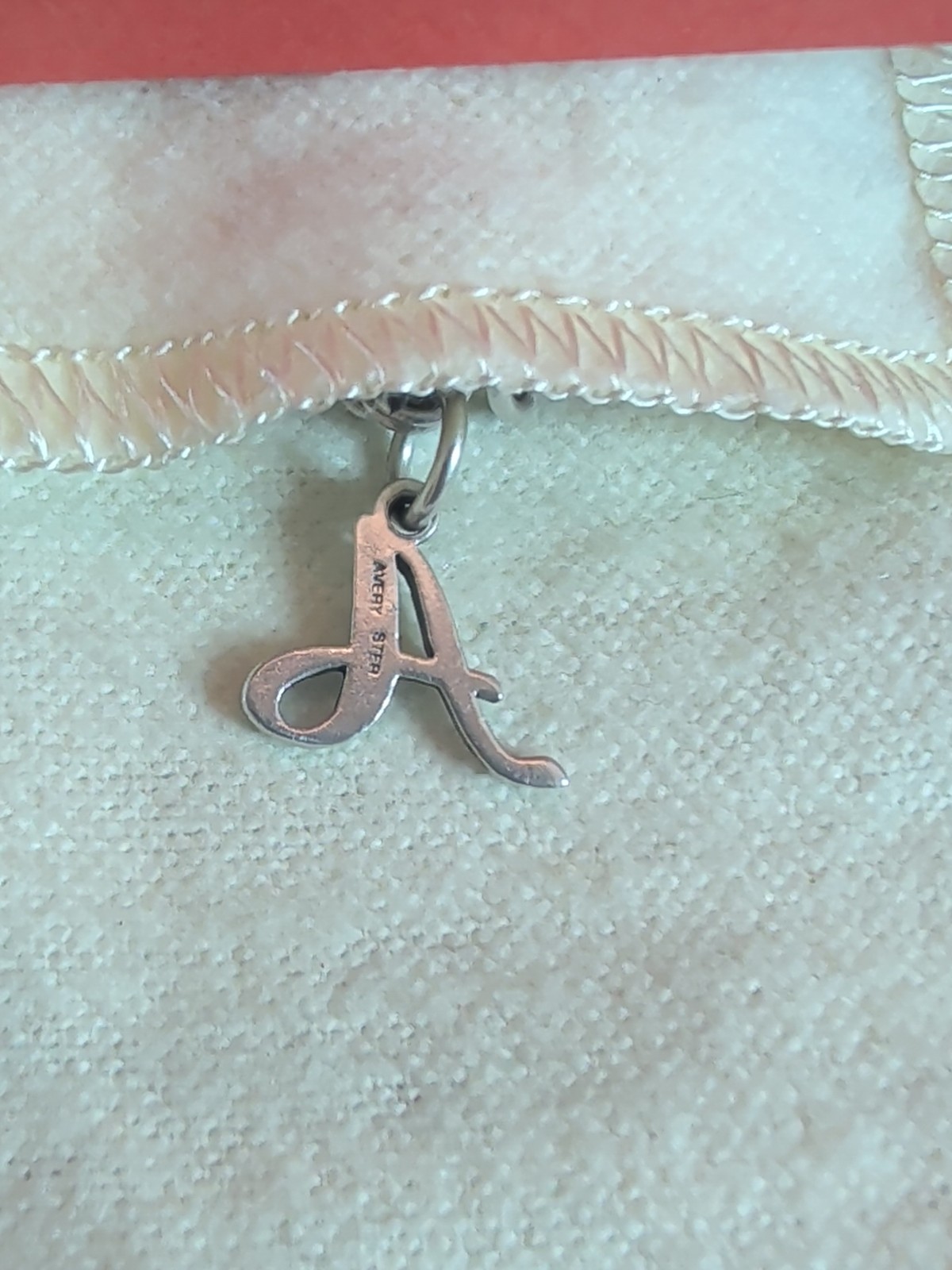 James Avery Sterling Silver Script Initial Letter… - image 2
