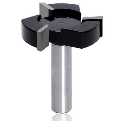 Fresa Aplanadora CNC 1/2  Mango, 2  Corte, Router Bit Nivelado Madera