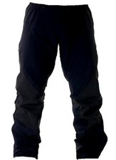 BLACK WATERPROOF WINDPROOF TROUSERS Mens Medium pants hiking walking bottoms