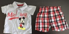 Disney Baby Mickey Mouse Outfit 0-3 Months