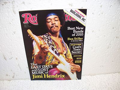 Rolling Stone Magazine April 1 2010 Jimi Hendrix Last Days