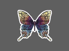 Butterfly Mosiac Colorful Waterproof NEW