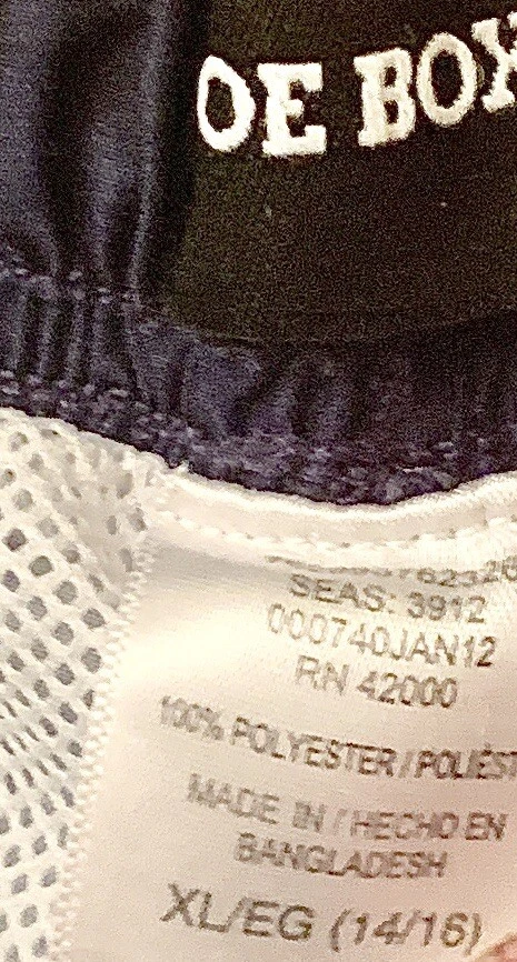 JOE BOXER HOMBRE BAÑADOR TALLA XL Naranja Blanco Azul Foto 2 de 3