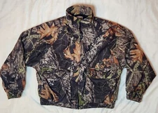 Vintage Woolrich  Camo Hardwoods Camouflage Hunting Jacket Mens Medium Coat