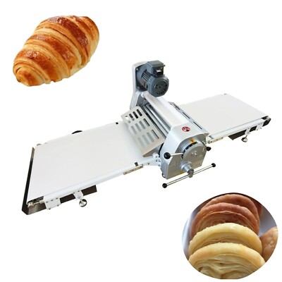 Electric Dough Press Sheeter Commercial Baking Crisp Shorten Pastry Machine 110V