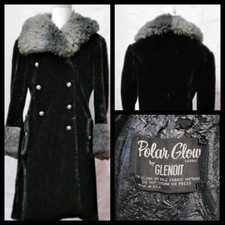 Polar Glow Long Jacket Women's Medium Black Vintage Inv#w1491