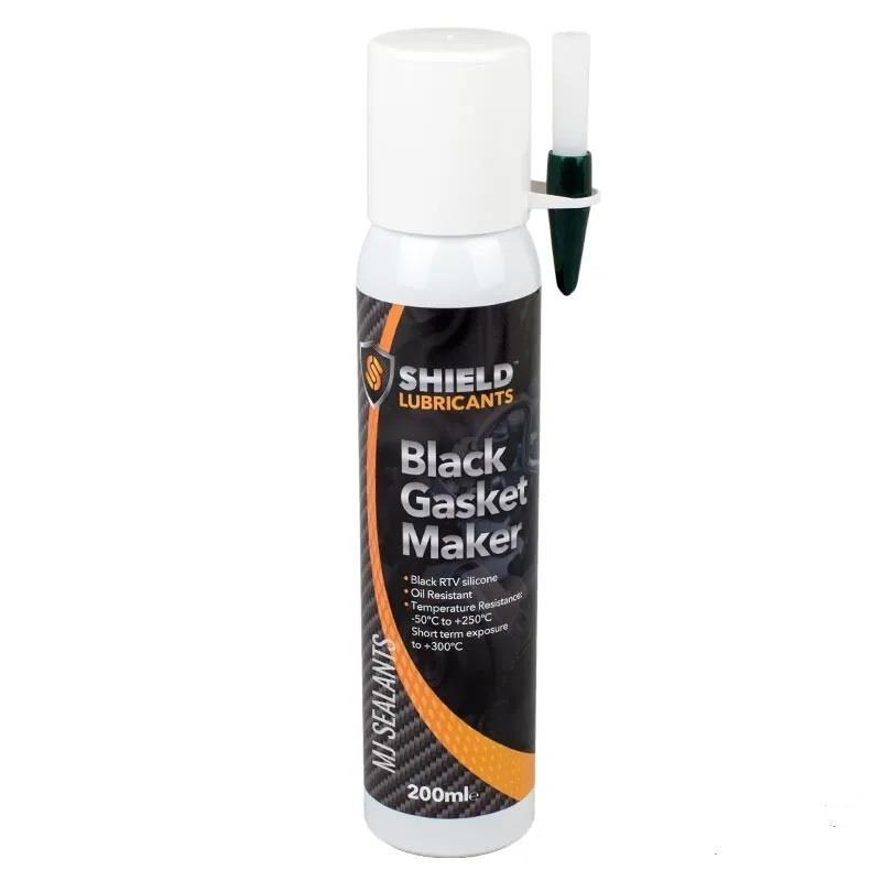 Black High Temp Oven Door Hob Glue Seal Gasket Silicone Sealant VHT Adhesive