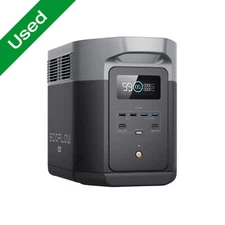 EcoFlow 2048Wh DELTA 2 Max Portable Power Station Solar Powered Generator Used