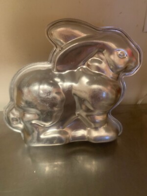 Easter Bunny Rabbit Metal Cake Pan/Mold - Bx