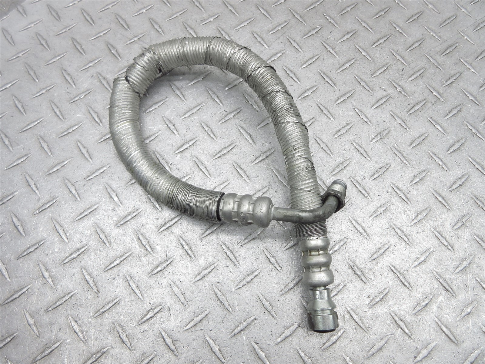 2008 Ferrari F430 Spider 211642 Power Steering Pressure Hose Line Pump to Pipe