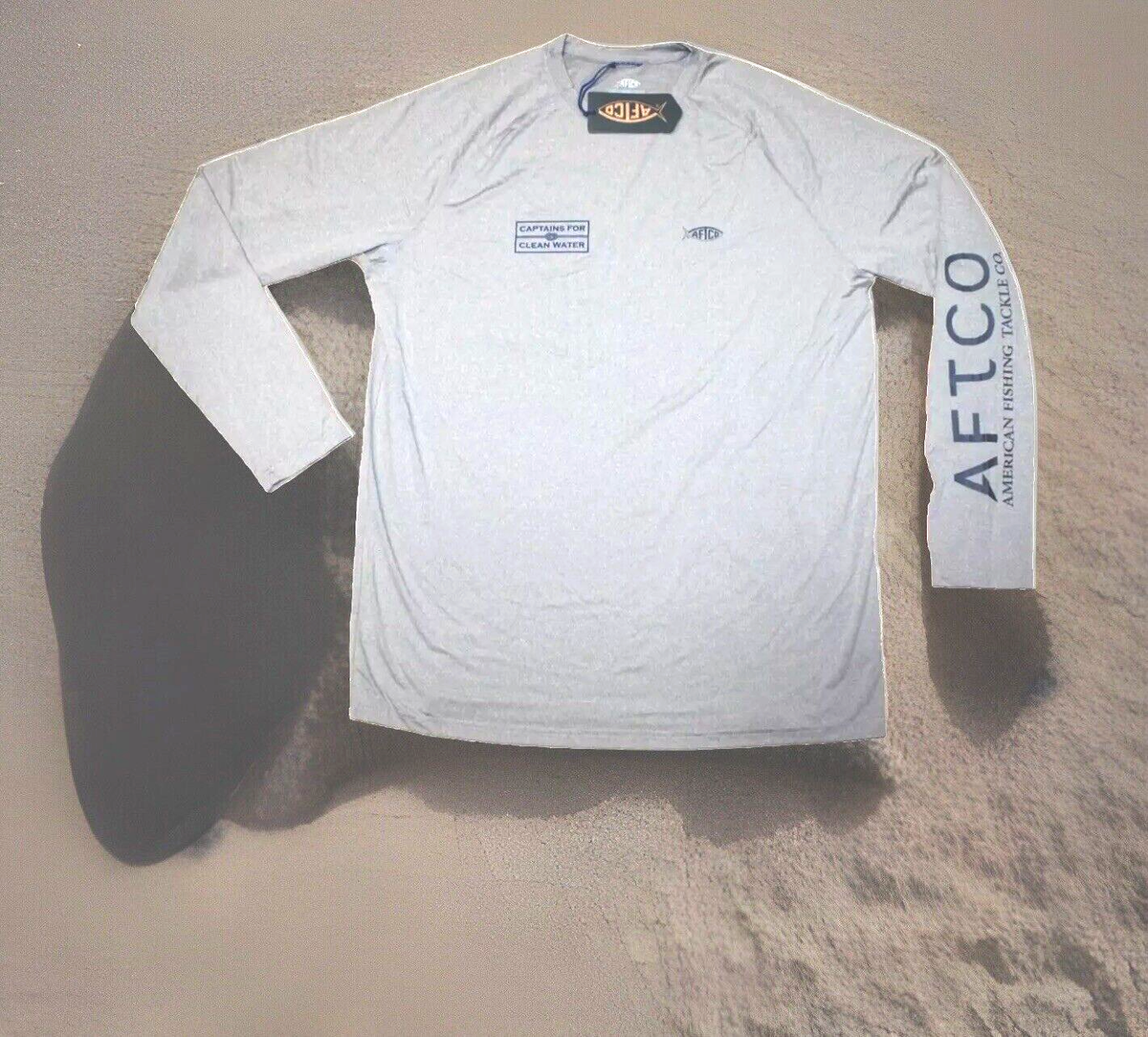 Chemise AFTCO Manches Longues Bleue Pour Homme – Léger, Respirant Et Parfait Pour La Pêche