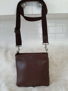 coach brown crossbody strap