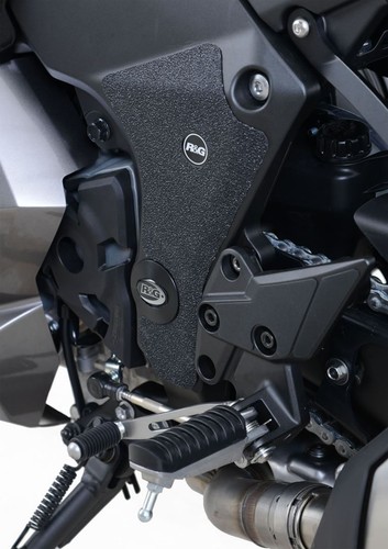 R&G Boot Guard Kit Black (2-Piece Frame-Mounted) Kawasaki Ninja 1000SX 2020-2023 - Picture 5 of 6
