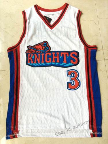 Calvin Cambridge #3 LA Knights Basketball Jersey Like Mike Men's Stitched White - Picture 1 of 7