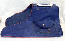 Ice Skates Carrier Tote Bag Zippered Blue Car...