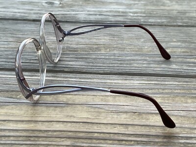 Charmant Women Glasses Frame Plum Eyeglasses Frame Only 52-16 130 Made in Japan Charmant Women Glasses Frame Plum Eyeglasses Frame Only 52  main image 4