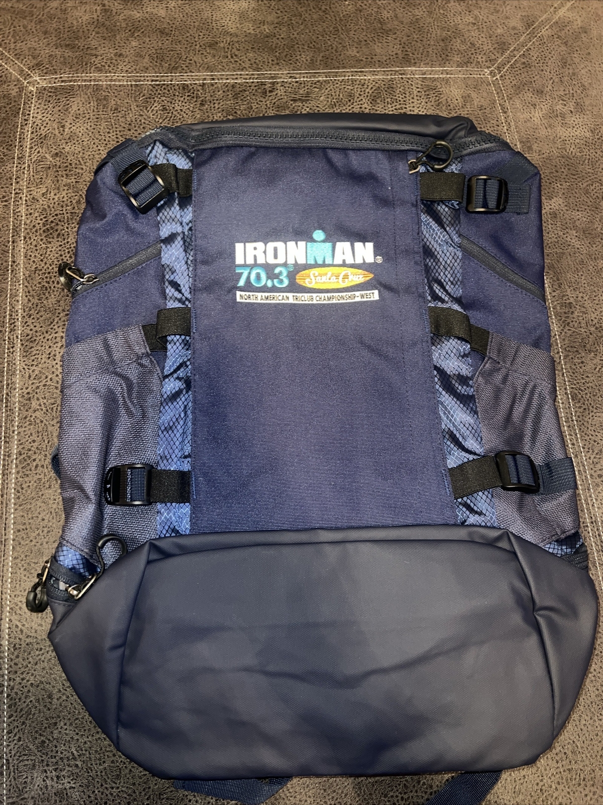 Sac à Dos Ironman 70.3 Imperméable - Compartiment Sec/humide, Poche Zippée, état Correct