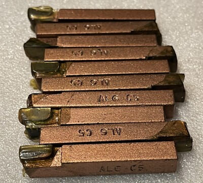 AL6 C5 CARBIDE TURNING TOOL, NEW, FOR STEEL, 10/lot | eBay