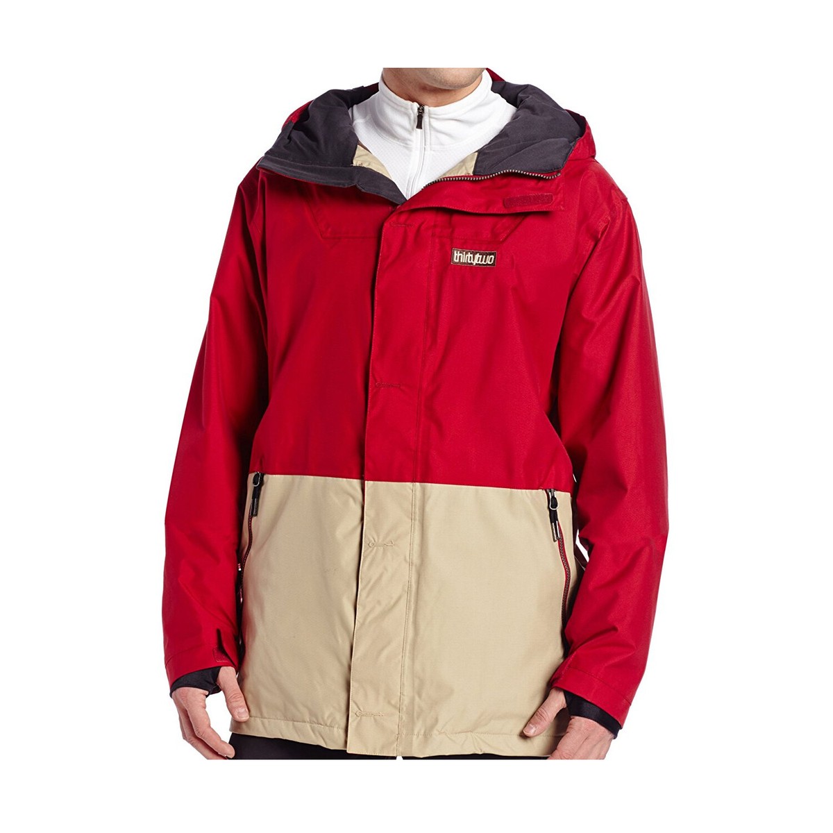ThirtyTwo Snowboard Jacket MT SHASTA RED Size L | eBay