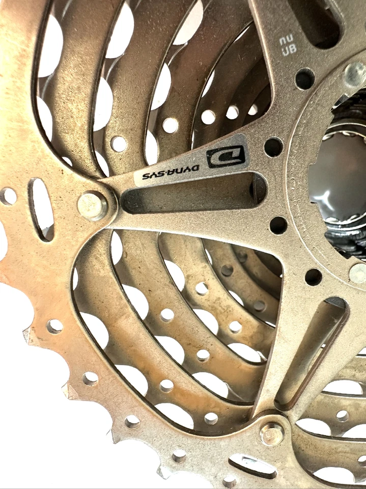 Cassette Shimano Deore M6000 CS-HG50 / 10 velocidades / 11-36t / niquelado plateado Foto 3 de 4