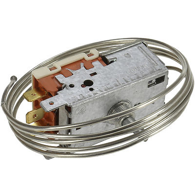 Thermostat Pour Frigo Longueur Du Tube Capillaire 510 Mm Avec Le Code Original 6151805 Pour Liebherr K59-S2775 Pour Ranco - Avec 3 Contacts 4,8 Mm AMP